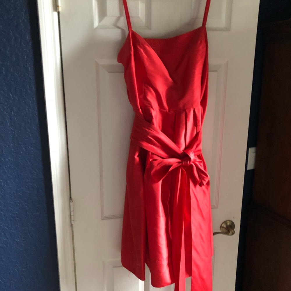 Red dress